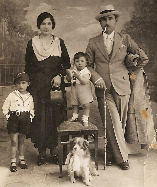 Luigi & Family in Italy